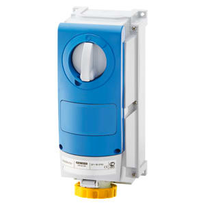 GEWISS - GEWGW66526 PRESA BL.IP66 C.F.3P+N+T 63A 110V 4H DIR