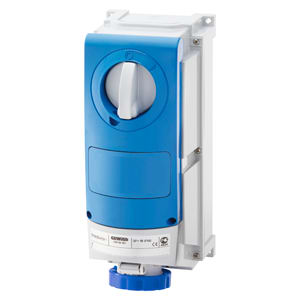 GEWISS - GEWGW66528 PRESA BL.IP66 C.F.3P+T 63A 230V 9H DIR