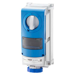 GEWISS - GEWGW66979 PRESA BL.IP66 C.F.3P+N+T 16A 230V 9H A.M