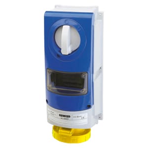 GEWISS - GEWGW66801 PRESA BL.IP66 S.F.2P+T 16A 110V 4H CBF