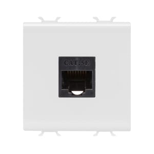 GEWISS - GEWGW10434 CONNETTORE RJ45 2M CAT.5E UTP BIANCO