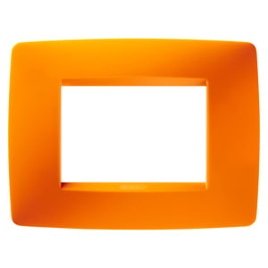 GEWISS - GEWGW16103TO PLACCA ONE 3P ARANCIONE OPALE