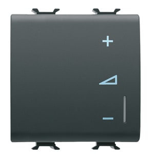 GEWISS - GEWGW12573A REGOLATORE EL.UNIVERSALE 2M NERO