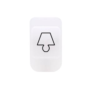 GEWISS - GEWGW10504A LENTE CON SIMBOLO ILLUMINABILE - ABAT JOUR