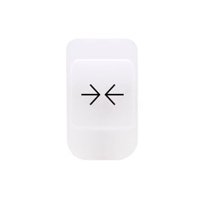 GEWISS - GEWGW10517A LENTE CON SIMBOLO ILLUMINABILE - CHIUDE