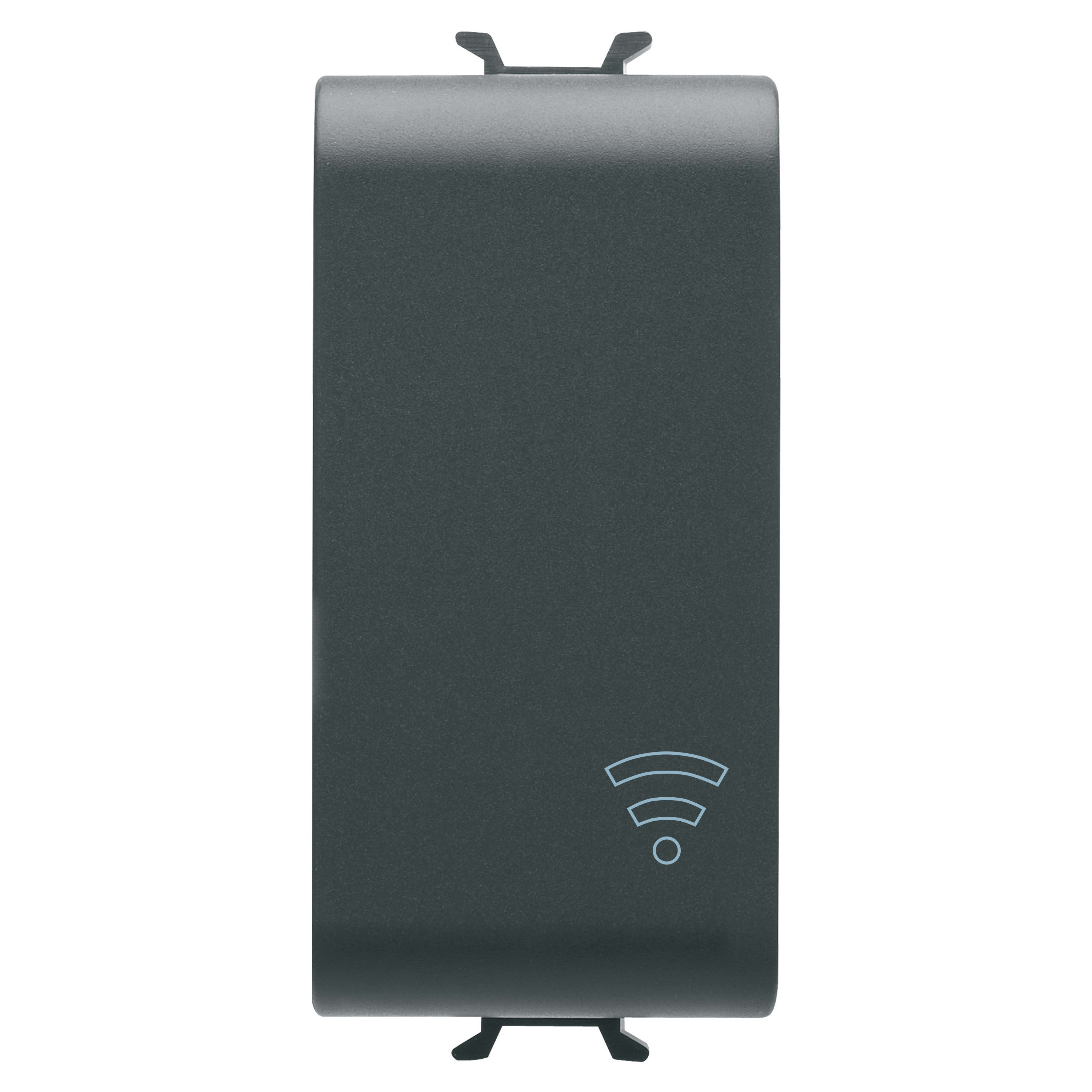 GEWISS - GEWGW12750 COPRIFORO ALLOGGIAMENTO MODULI ZIGBEE 1 MODULO - NERO SATINATO - CHORUSMART