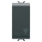 GEWISS - GEWGW12750 COPRIFORO ALLOGGIAMENTO MODULI ZIGBEE 1 MODULO - NERO SATINATO - CHORUSMART