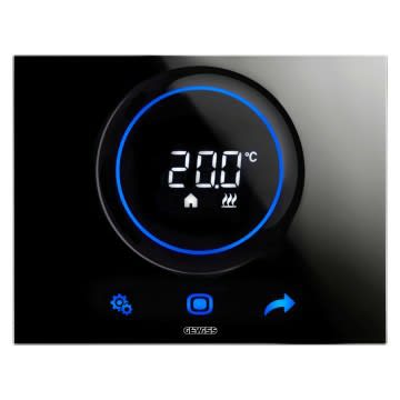GEWISS - GEWGW16970CN TERMOSTATO THERMO ICE WI-FI - DA PARETE - NERO - CHORUSMART