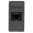 GEWISS - GEWGW21251 PRESA TELEFONICA - RJ11 - DOPPINO TWISTATO - MORSETTI A VITE - 1 MODULO - SYSTEM BLACK