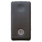 GEWISS - GEWGW21517 PULSANTE 2P NA 10A SY/BK