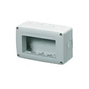 GEWISS - GEWGW27004 CONTENITORE 4(4X1) POSTI ORIZZ.PROT.