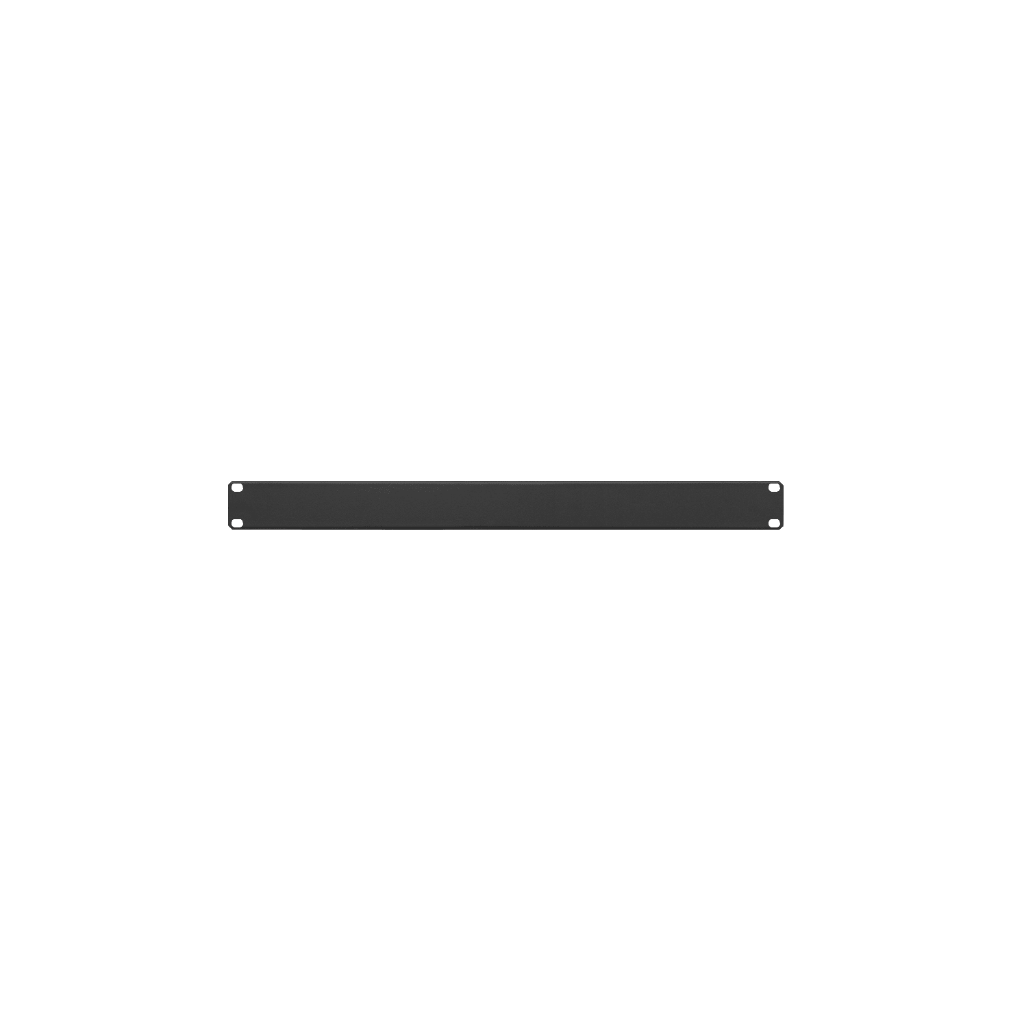 GEWISS - GEWGW38601 PANNELLO CIECO 19" - 1U - NERO