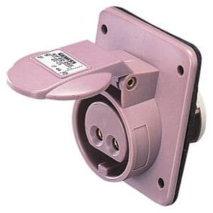 GEWISS - GEWGW62265 PRESA FISSA 10°INC.PR.2P 16A 24V S.R.