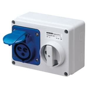 GEWISS - GEWGW66014 PRESA BL.OR.C.F.3P+N+T 32A 110V 4H SBF
