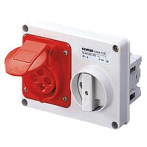 GEWISS - GEWGW66114 PRESA BL.OR.S.F.3P+N+T 32A 110V 4H SBF