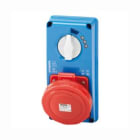 GEWISS - GEWGW66069N PR.BL IP67 C.F.3P+T 32A 400V 6H MT60C