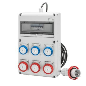 GEWISS - GEWGW68250N Q-DIN14 ASC IEC 3X2P 3X3P16A MOBILE