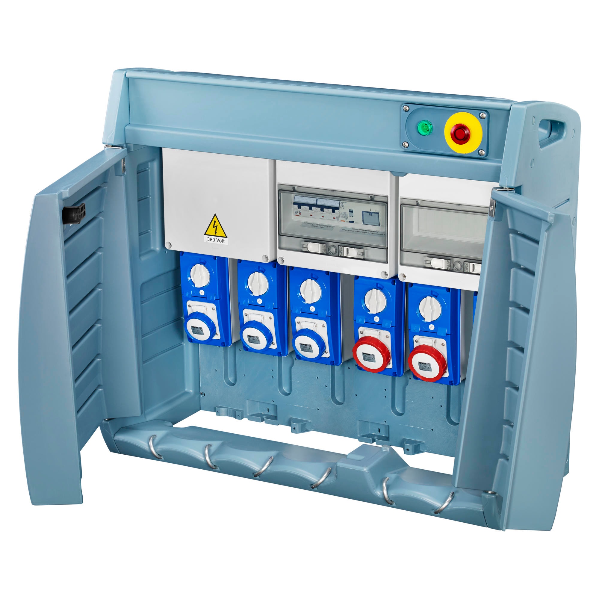 GEWISS - GEWGW68574F Q-BOX6 ASC MO3F 5 PR.CBF 42 KW EM