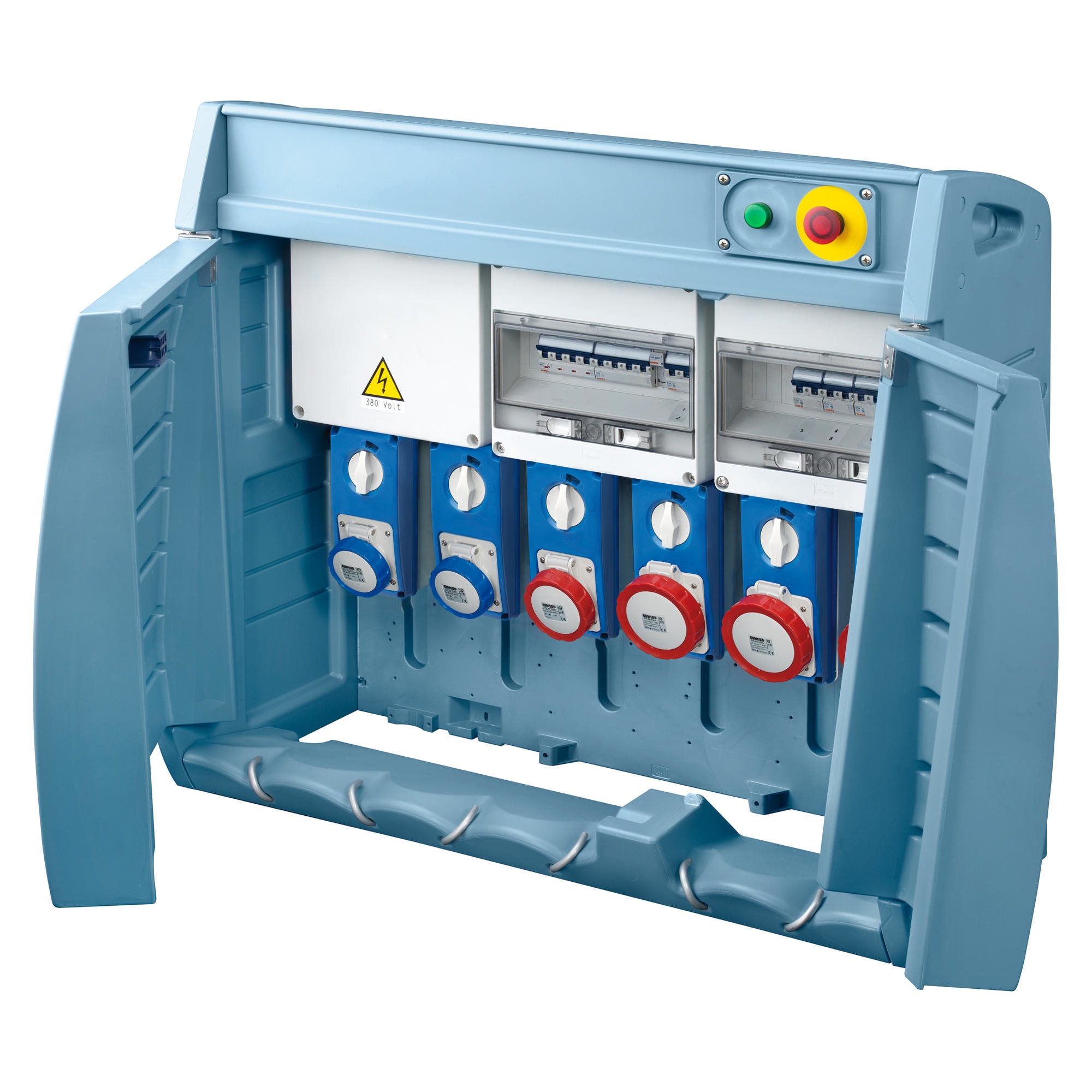 GEWISS - GEWGW68578 Q-BOX6 ASC MO3F 6 PR.SBF 17 KW EM