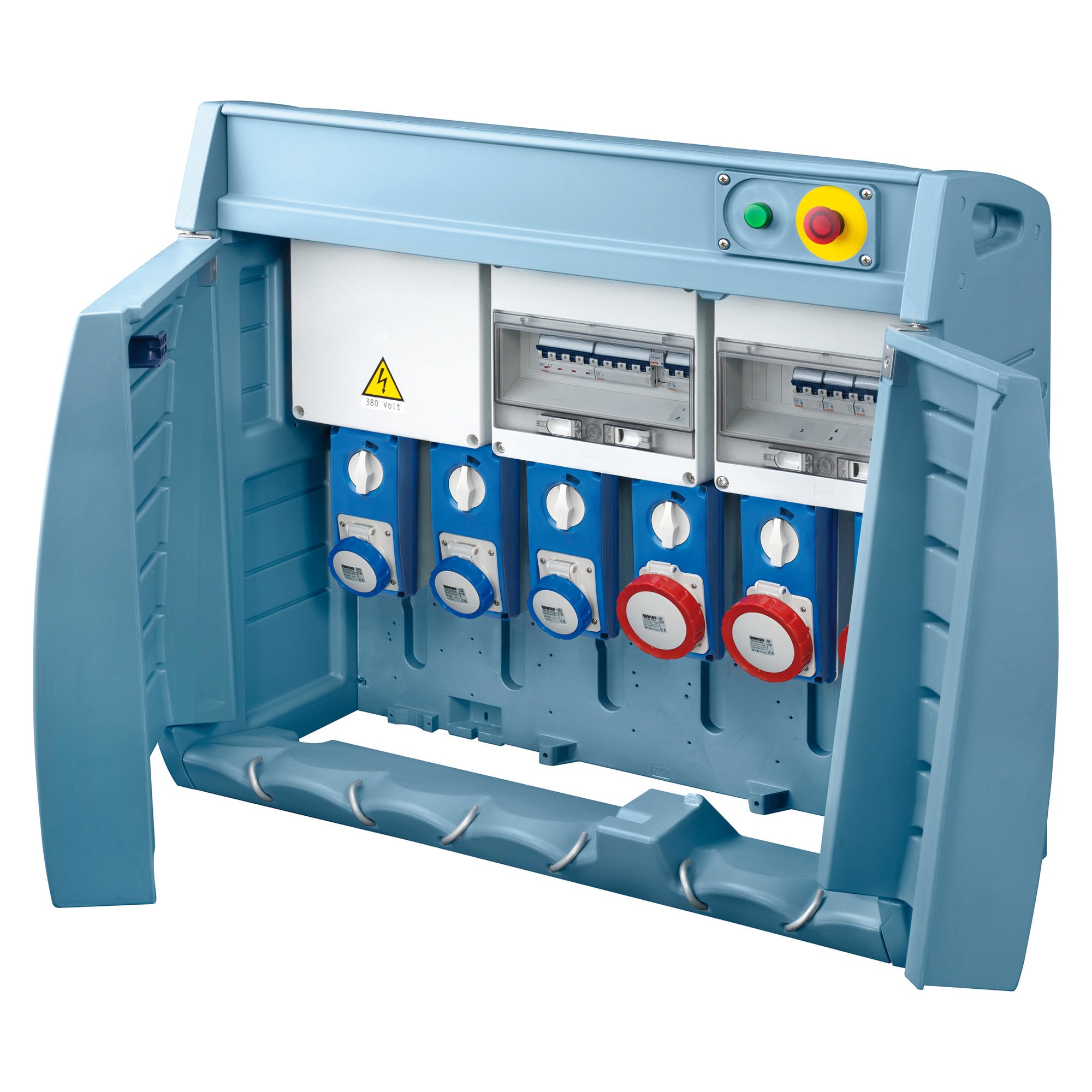 GEWISS - GEWGW68595 Q-BOX6 ASC SP3F 6 PR.SBF 17 KW EM