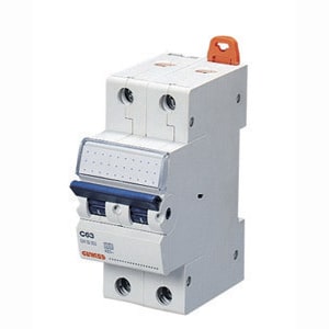 GEWISS - GEWGW92445 INTERRUTTORE MAGNETOTERMICO - MT 60 - 2P CURVA D 6A - 2 MODULI