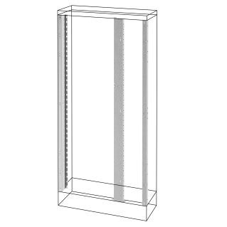 GEWISS - GEWGWD3156 QDX 630H PAVIM MONT ANT 600+300X1600X400