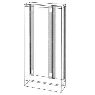 GEWISS - GEWGWD3176 QDX 630H PAVIM MONT POST 600+300X2000QDX