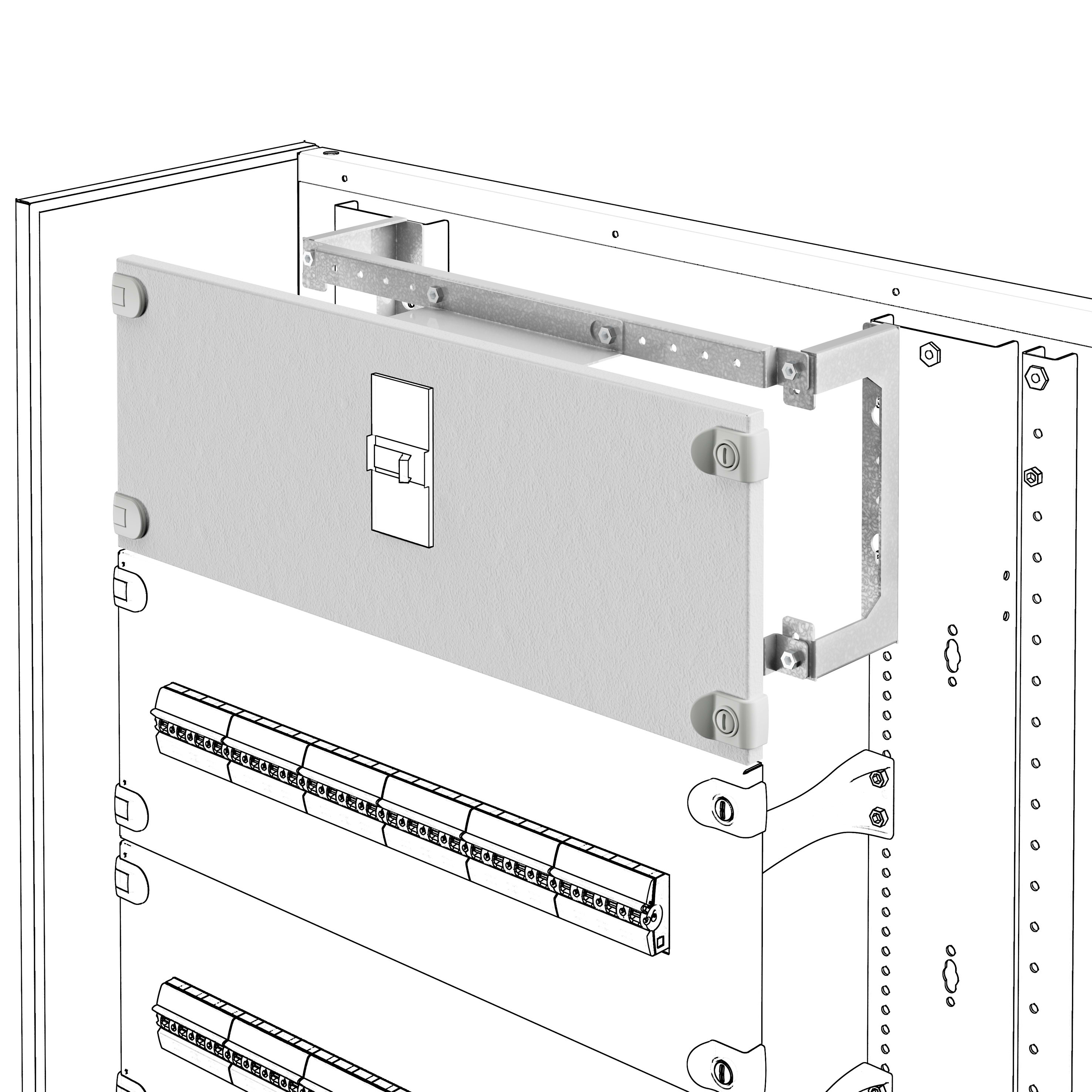 GEWISS - GEWGWD3516 KIT MSX/E/M1600 850X400 ORIZ FISSO