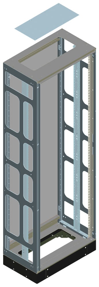 SIEMENS - SIE8GK24207KK14 ALPHA 800 UNIVERSAL, quadro da pavimento, IP55, classe di protezione 1 A=2000mm, La=300mm