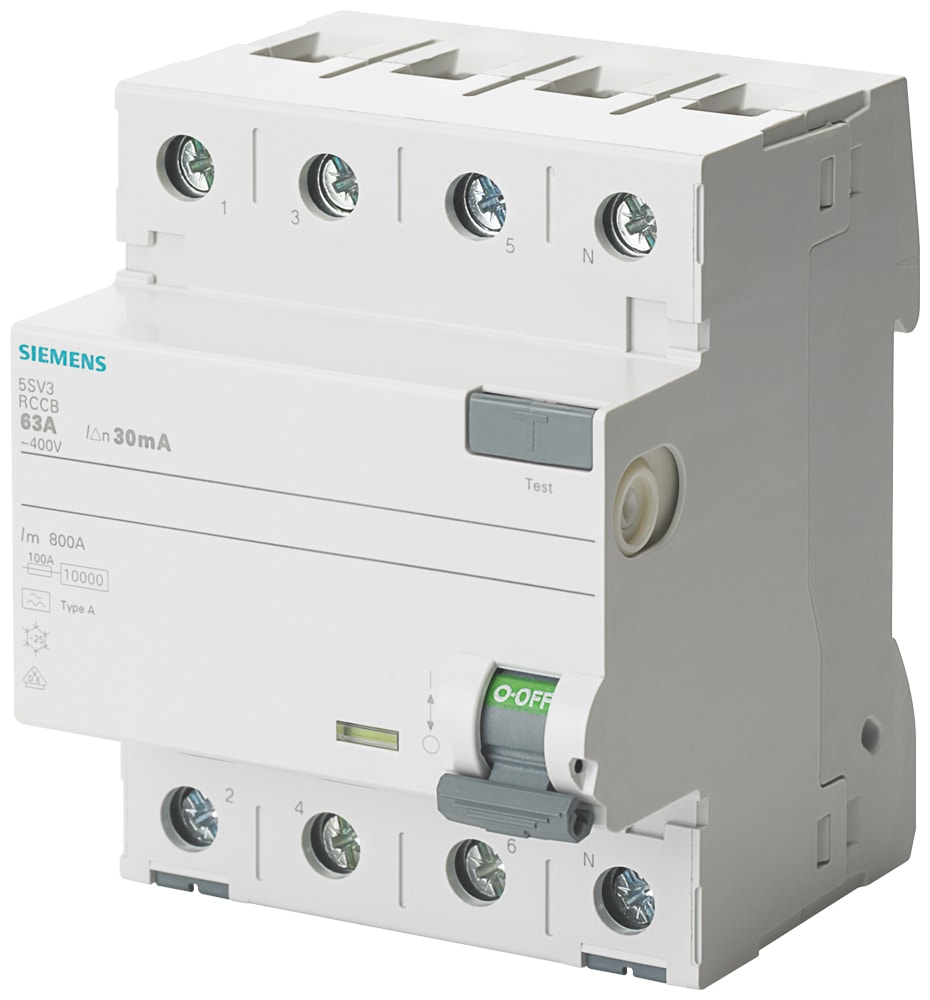 SIEMENS - SIE5SV36426 DIFF. 4P 25A 0,3A TIPO A