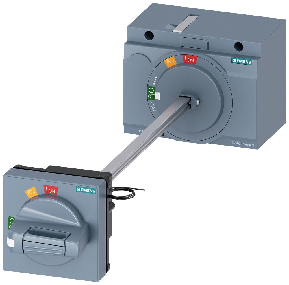 SIEMENS - SIE3VA92670FK23 COM. RINV. BLOCCOP.+LED X 3VA20/1/2, STD