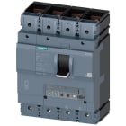 SIEMENS - SIE3VA23407HN420AA0 interruttore automatico 3VA2 IEC frame 400 classe del potere di interruzione C Icu=110kA con 415V a 4 poli, protezione impianto ETU350, LSI, In=400...