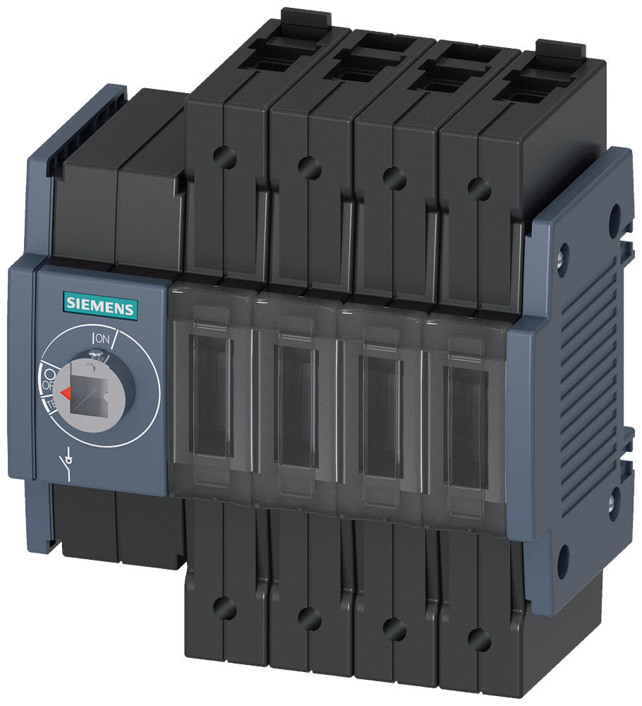 SIEMENS - SIE3KD22402ME100 SEZ. 32A 4P COM.SX MORS.