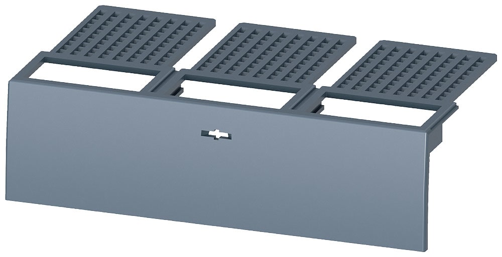 SIEMENS - SIE3VA94810WD30 Calotta coprimorsetti a 3 poli 1 pezzo, accessorio per: 3VA1 400/630 3VA2 400/630