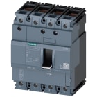 SIEMENS - SIE3VA11125ED460AA0 Interruttore automatico 3VA1 IEC Frame 160, classe del potere di interruzione M, Icu=55 kA con 415 V