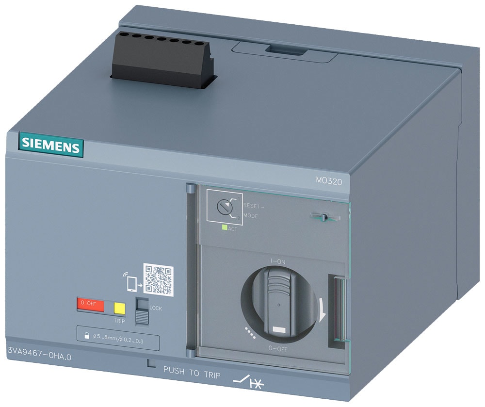 SIEMENS - SIE3VA94670HA10 COM. MOTORE X 3VA13/4/23/4, 24-60 V DC