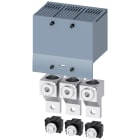 SIEMENS - SIE3VA92630JC13 Morsetto di collegamento per conduttore tondo grande con presa di tensione per conduttore ausiliario 3 pezzi, accessorio