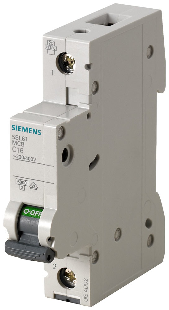 SIEMENS - SIE5SL61047BB INT. MT ICN 6000A, ICU 6KA 1P C4