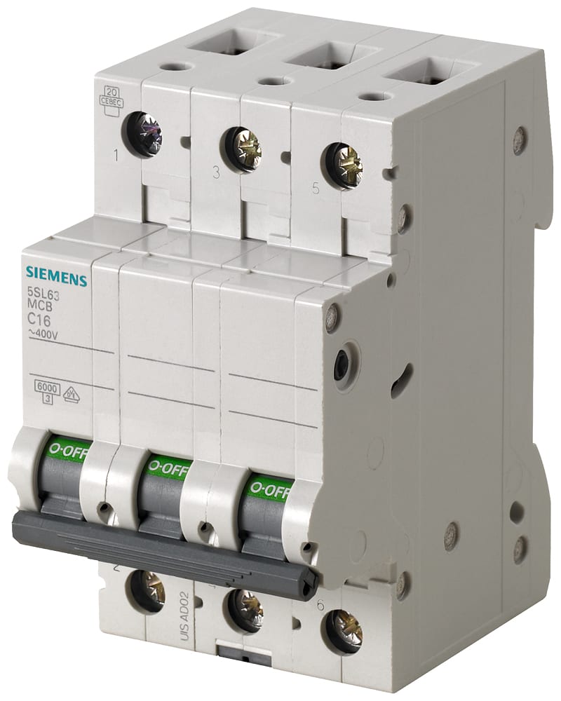 SIEMENS - SIE5SL63107BB INT. MT ICN 6000A, ICU 6KA 3P C10