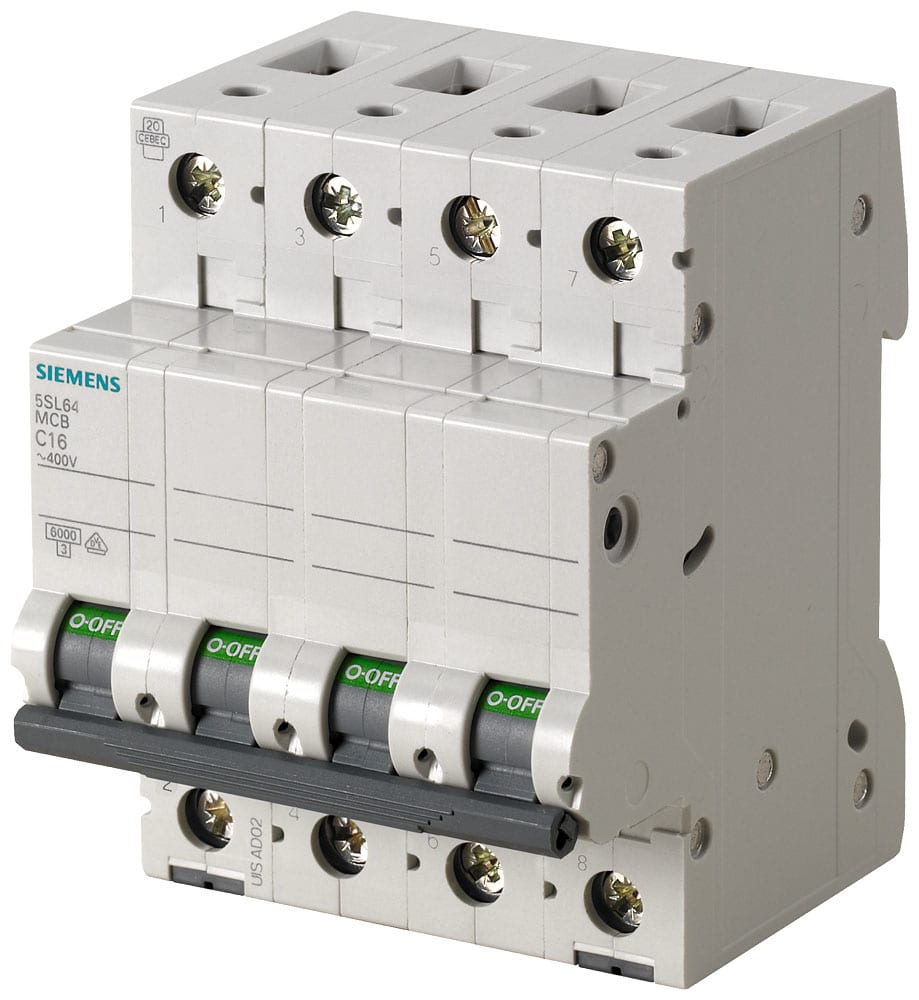 SIEMENS - SIE5SL64407BB INT. MT ICN 6000A, ICU 6KA 4P C40