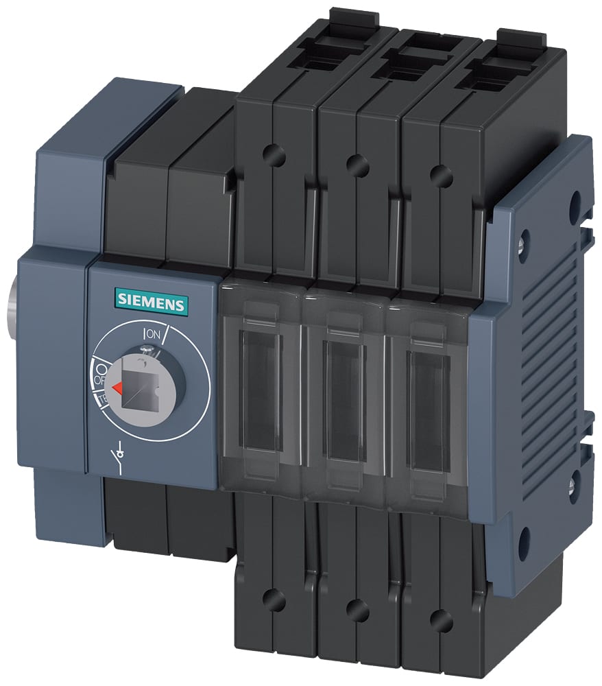SIEMENS - SIE3KD26342ME100 SEZ. 63A 3P COM. LAT. SX MORS.