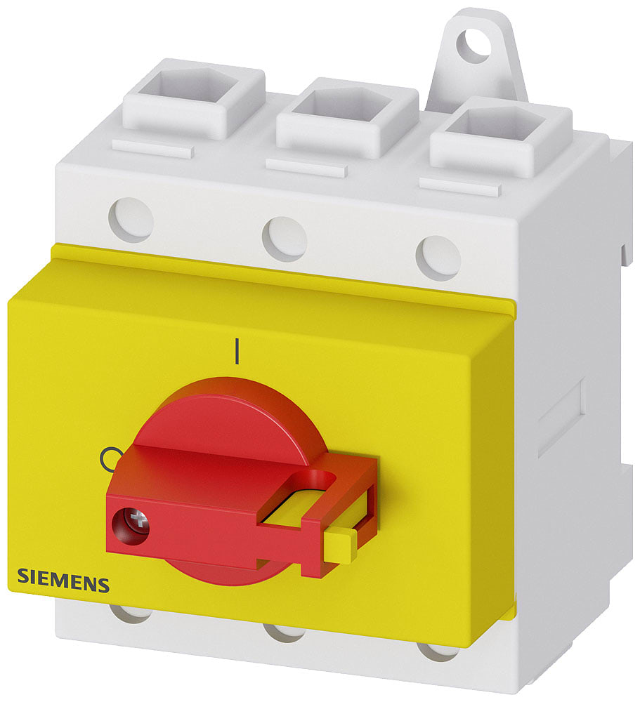 SIEMENS - SIE3LD28300TK13 SENTRON, sezionatore sottocarico 3LD, interruttore di OFF di emergenza, a 3 poli, Iu: 125 A