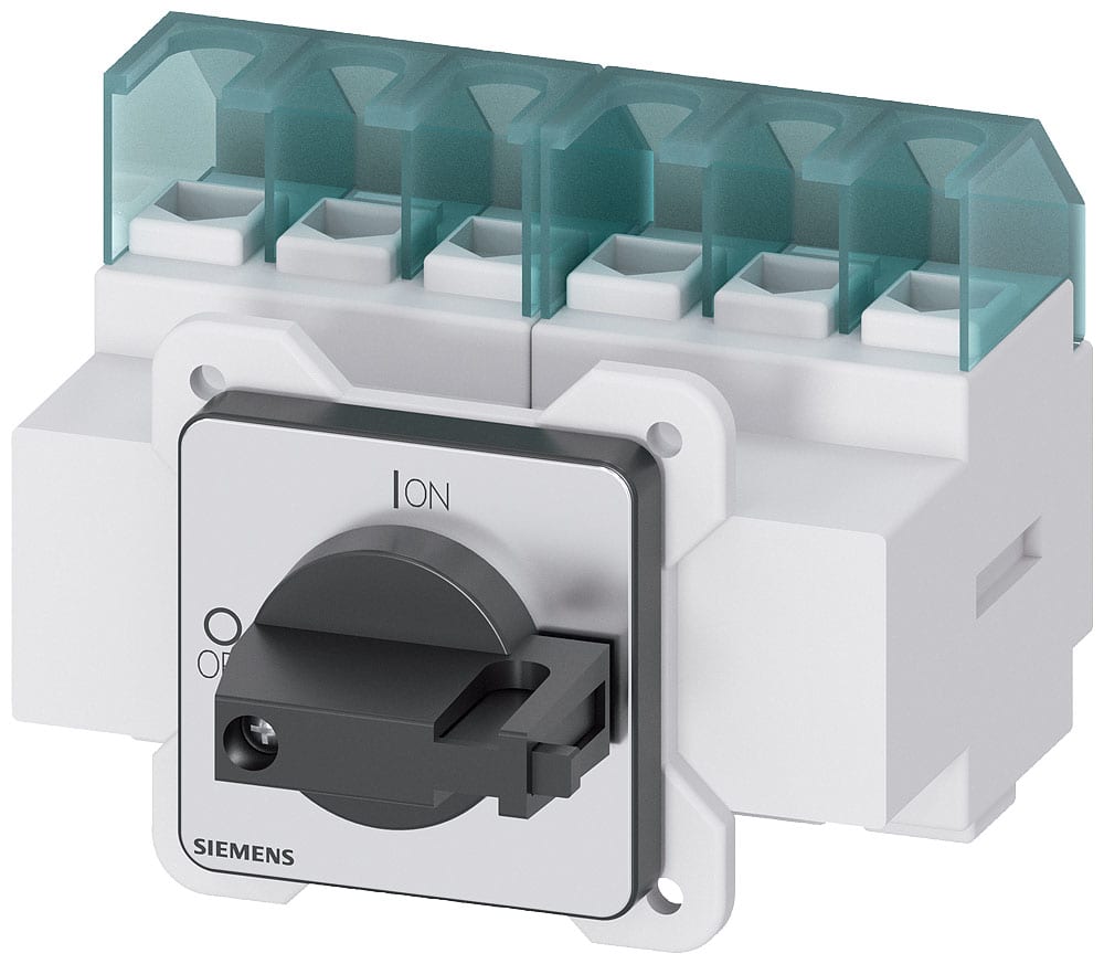 SIEMENS - SIE3LD21223VK11 SENTRON, sezionatore sottocarico 3LD, interruttore principale, a 6 poli, Iu: 25 A