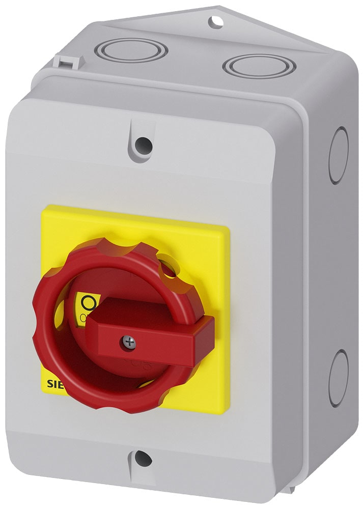 SIEMENS - SIE3LD20641GP53 INT.EMER.3X16A AUX1+1 CASSETTA ISOLANTE