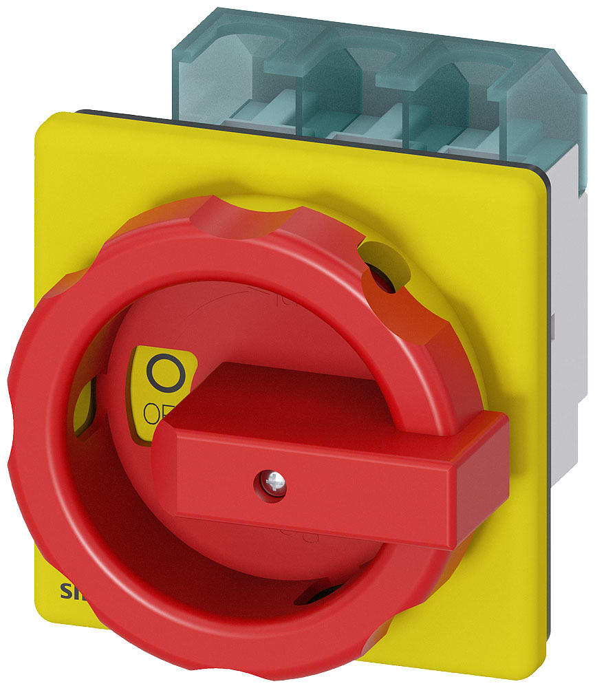 SIEMENS - SIE3LD25040TK53 SENTRON, sezionatore sottocarico 3LD, interruttore di OFF di emergenza, a 3 poli, Iu: 63 A