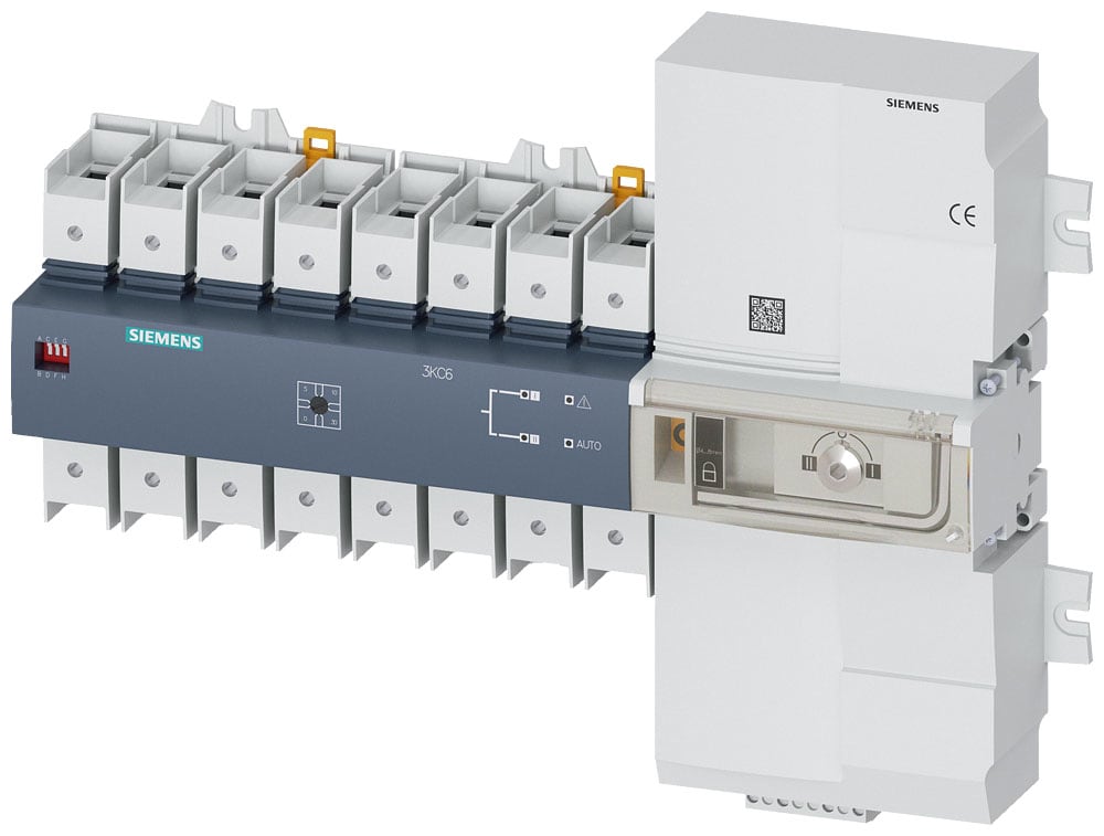 SIEMENS - SIE3KC64262TA200TA3 COMMUTAT. MOTORIZZATO ATSE 415V 63A 4P