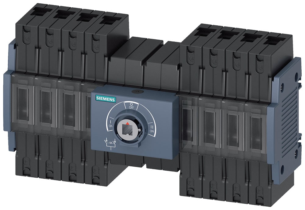 SIEMENS - SIE3KC04162ME000AA0 COMM MANUALE MTSE ORIZZONT. DIN 16A 4P