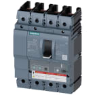 SIEMENS - SIE3VA61105HL410AA0 MCCB UL BG150 100A 4P 35KA ETU3 LI