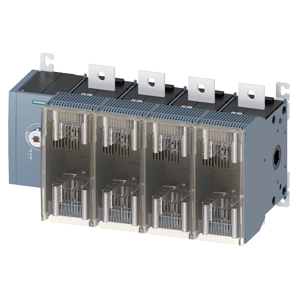 SIEMENS - SIE3KF54630LF11 SEZ FUS 4P 630A NH3 COM SX W/O MANIGLIA