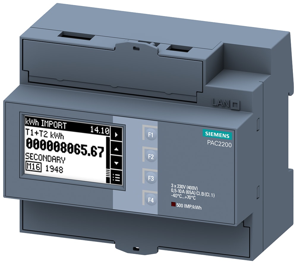 SIEMENS - SIE7KM22002EA401HA1 PAC2200 65A MODBUS RTU MID